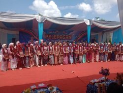 Pelepasan peserta didik kelas Xll Angkatan ke XVlll SMA N 8 Tanjung jabung timur