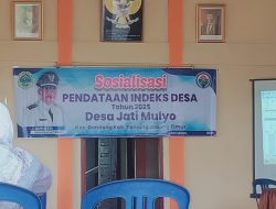 Sosialisasi pendataan Indeks 2025 Desa Jatimulyo