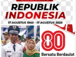 Kades Sungai Dusun ( Runi Nadi ) Mengucapkan Dirgahayu HUT RI ke 80