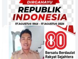 Kades Harapan Makmur ( Ambri Jumali ) Mengucapkan HUT RI ke 80