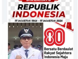 Kades Ramau Baku Tuo ( Ambo Tuo ) Mengucapkan Dirgahayu HUT RI ke 80