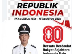 Kades Alang Alang ( Ukas.MD ) Mengucapkan HUT RI ke 80.