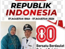 Kades Teluk Majelis ( Abdul Fatah ) Mengucapkan Dirgahayu HUT RI ke 80