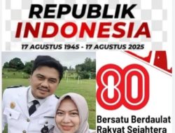 Kades Sungai Jambat ( Edi Leonardo.MS ) Mengucapkan Dirgahayu HUT RI ke 80