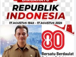 Kades Sungai Itik ( Zainar Havis ) Mengucapkan Dirgahayu HUT RI ke 80