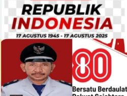 Kades Sido Mukti ( Sutrisno ) Mengucapkan HUT RI ke 80.