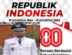 Kades Manunggal Makmur ( Masyudi ) Mengucapkan Dirgahayu HUT RI ke 80