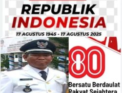 Kades Mencolok ( Herman ) Mengucapkan Dirgahayu HUT RI ke 80