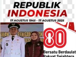 Kades Pandan Makmur ( Sohibul Khairi ) Mengucapkan HUT RI ke 80.