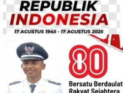 Kades Koto Kandis ( M.Nur.Sh ) mengucapkan HUT RI ke 80.