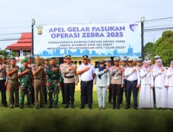 Polres Tanjung Jabung Timur Gelar Apel Pasukan Oprasi Zebra Siginjai 2025.