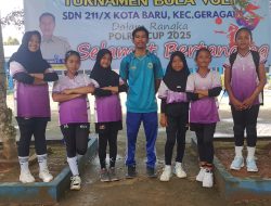 Sabet Juara 2 di Polres Cup Tanjabtimur 2025. Tim Voli SD 211 Harumkan Nama Sekolah.