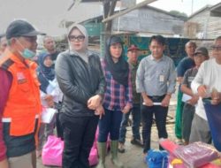 Bupati Dillah Sambangi korban kebakaran di Pasar Blok D, dan Berikan Bantuan.