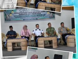 Perkuat Sinergi Pencegahan Radikalisme, Bupati Dillah Hikmah Sari Sambut Kunjungan Kasatgaswil Jambi Densus 88.